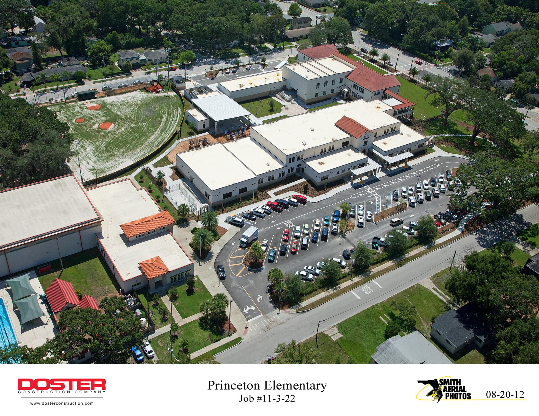 Princeton Elementary School Aerial