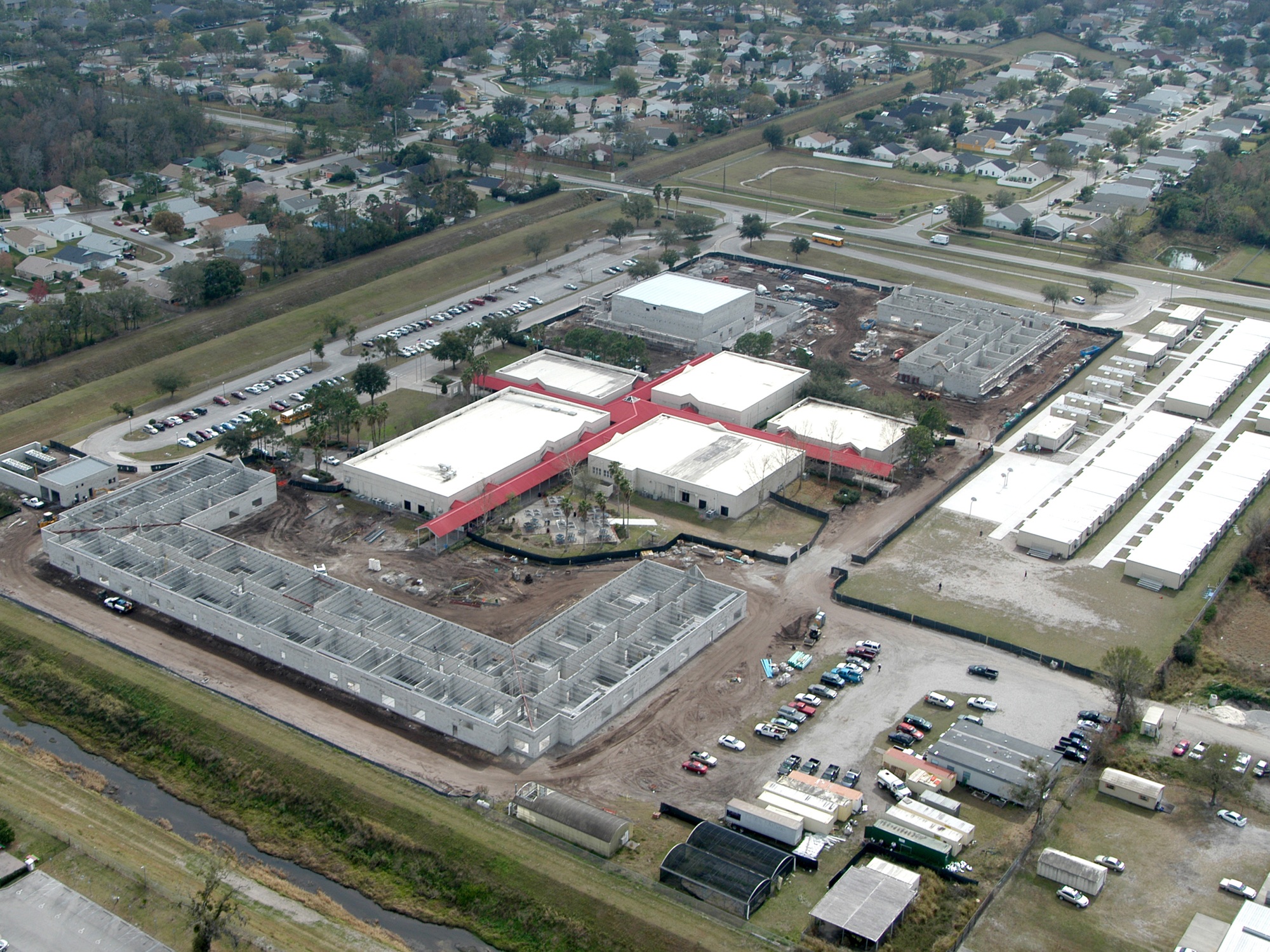 Colonial High School Aerial 1