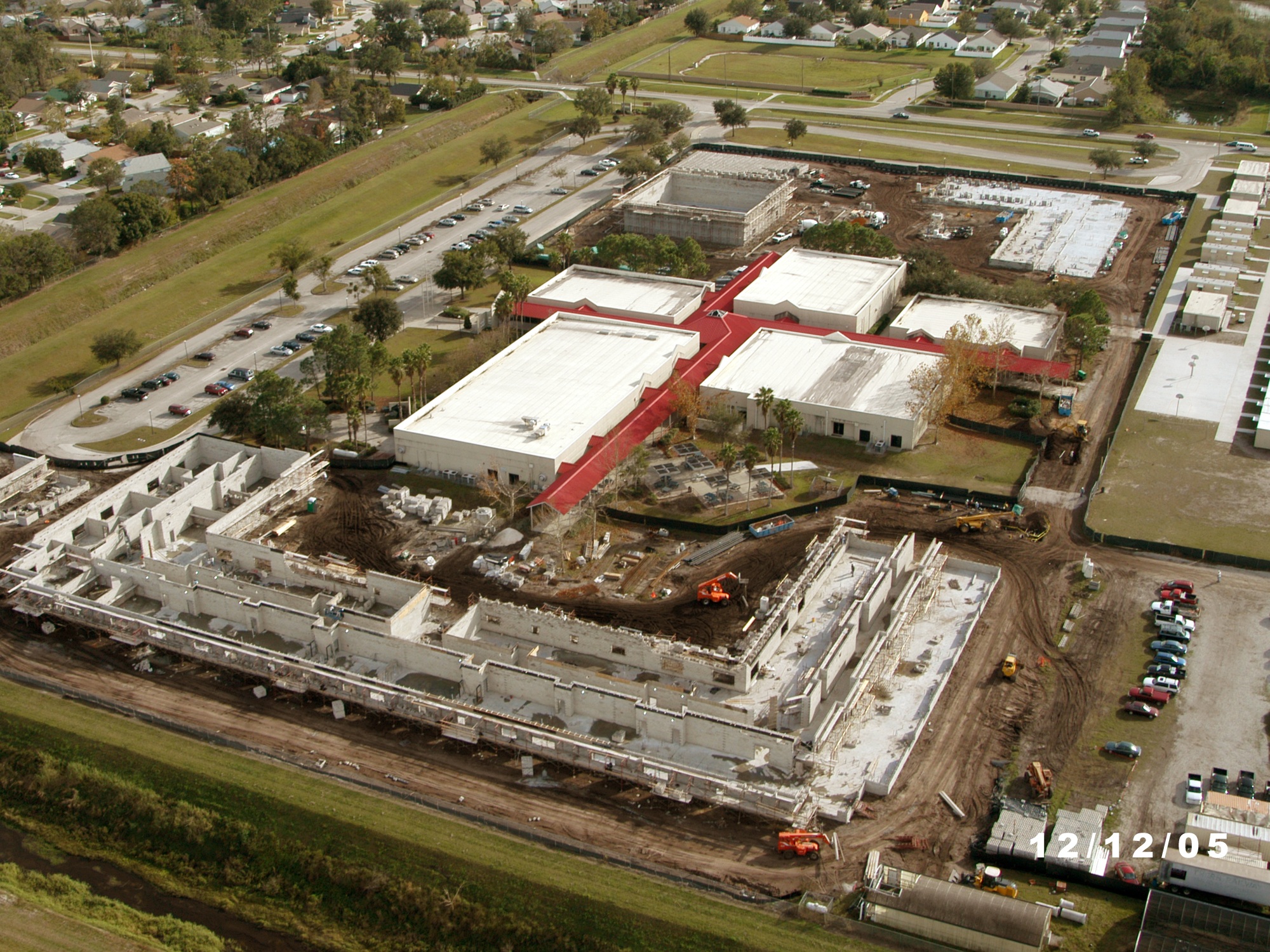 Colonial High School Aerial 2