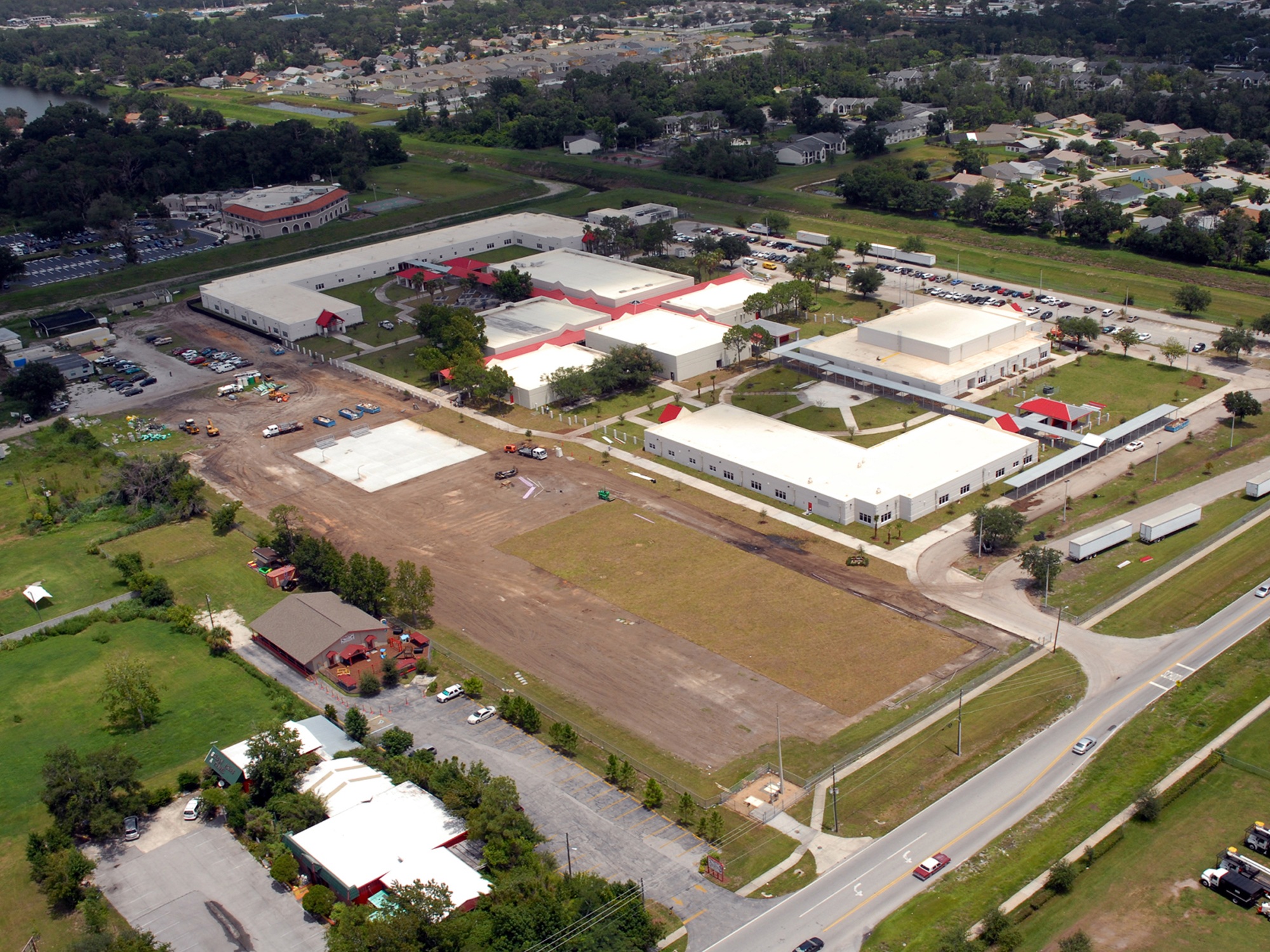 Colonial High School Aerial 3