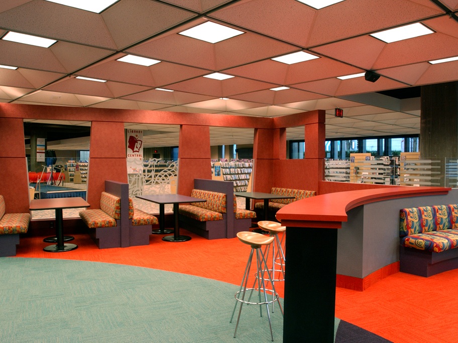 Orlando Public Library Seating Area