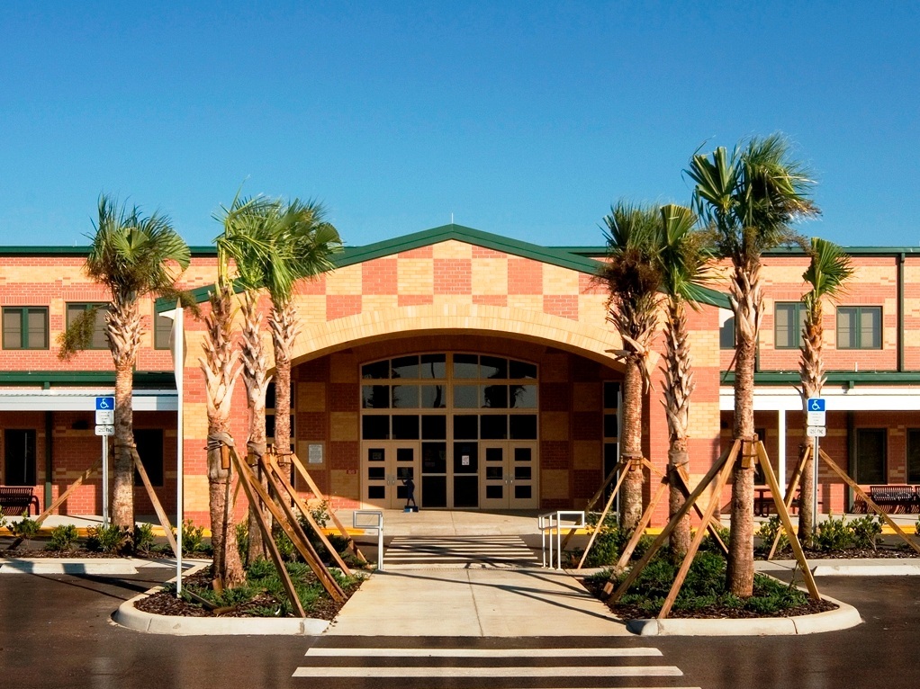 Sand Lake Elementary School Entrance