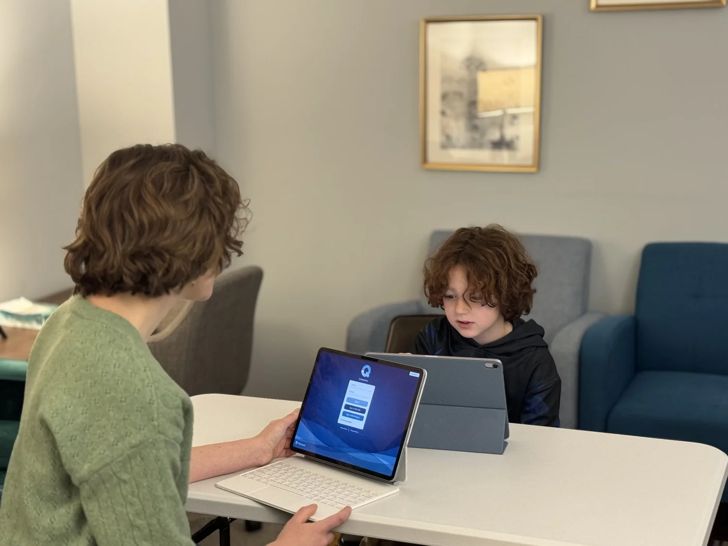 Assessment session at Hope Ave Therapy