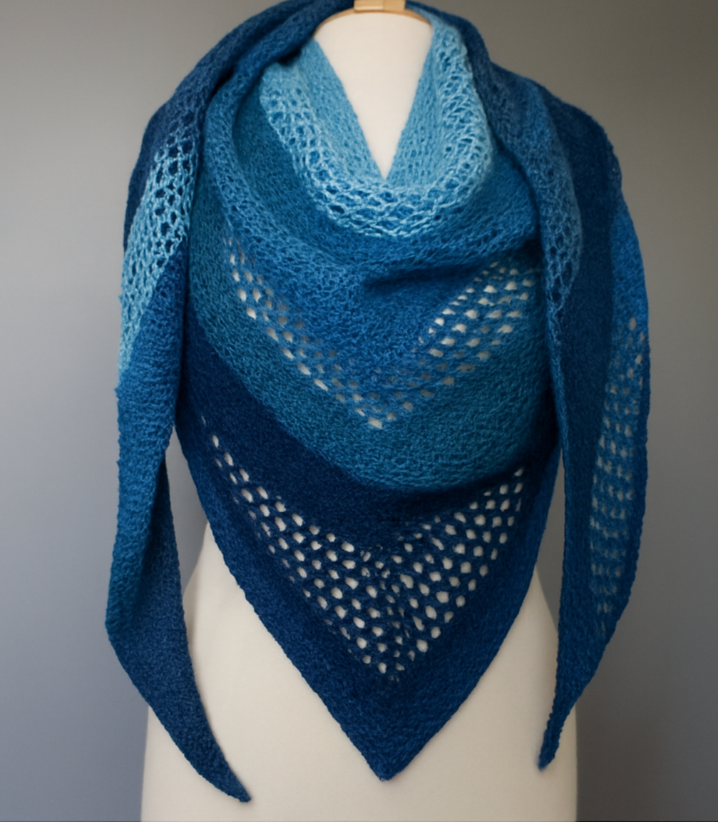 Lace Tricolor Scarf
