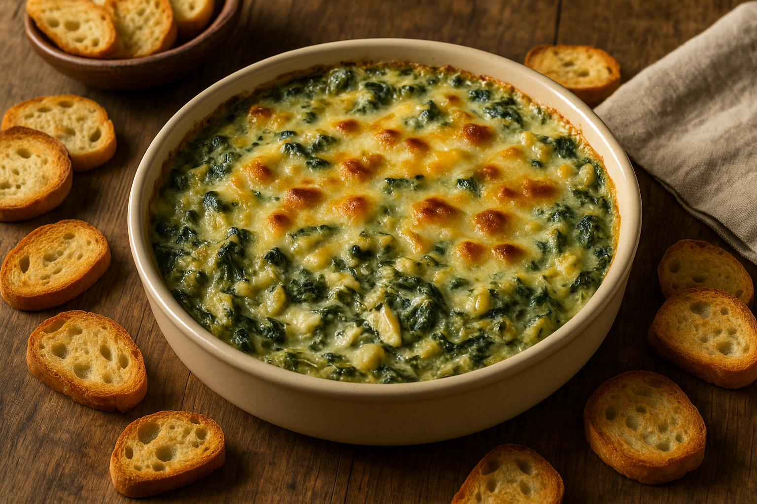 Baked Spinach Artichoke Dip