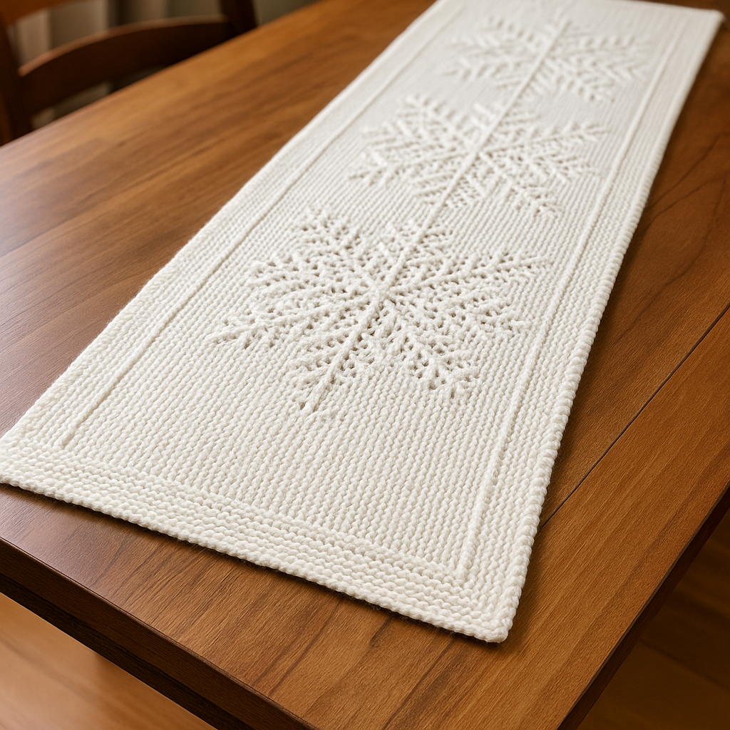 Snowflake Table Runner
