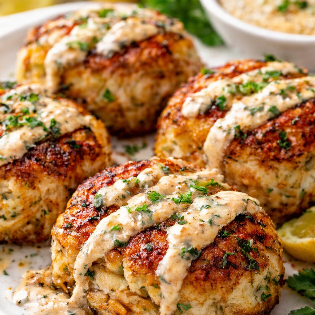 Crab Cakes With Southern-Style Remoulade 