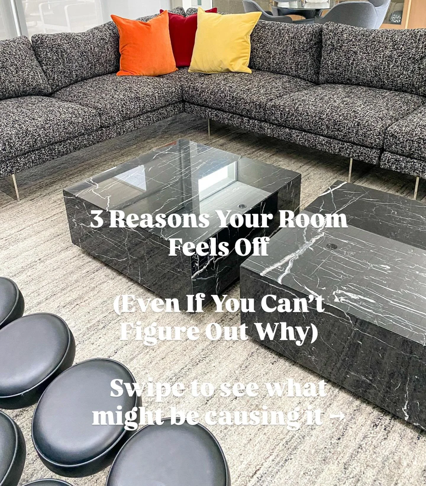 One of the most common things I hear from clients is:

&ldquo;I don&rsquo;t know what&rsquo;s wrong with this room. It just doesn&rsquo;t feel right.&rdquo;

The interesting part? Most of the time, nothing is actually wrong.

The furniture fits. The 