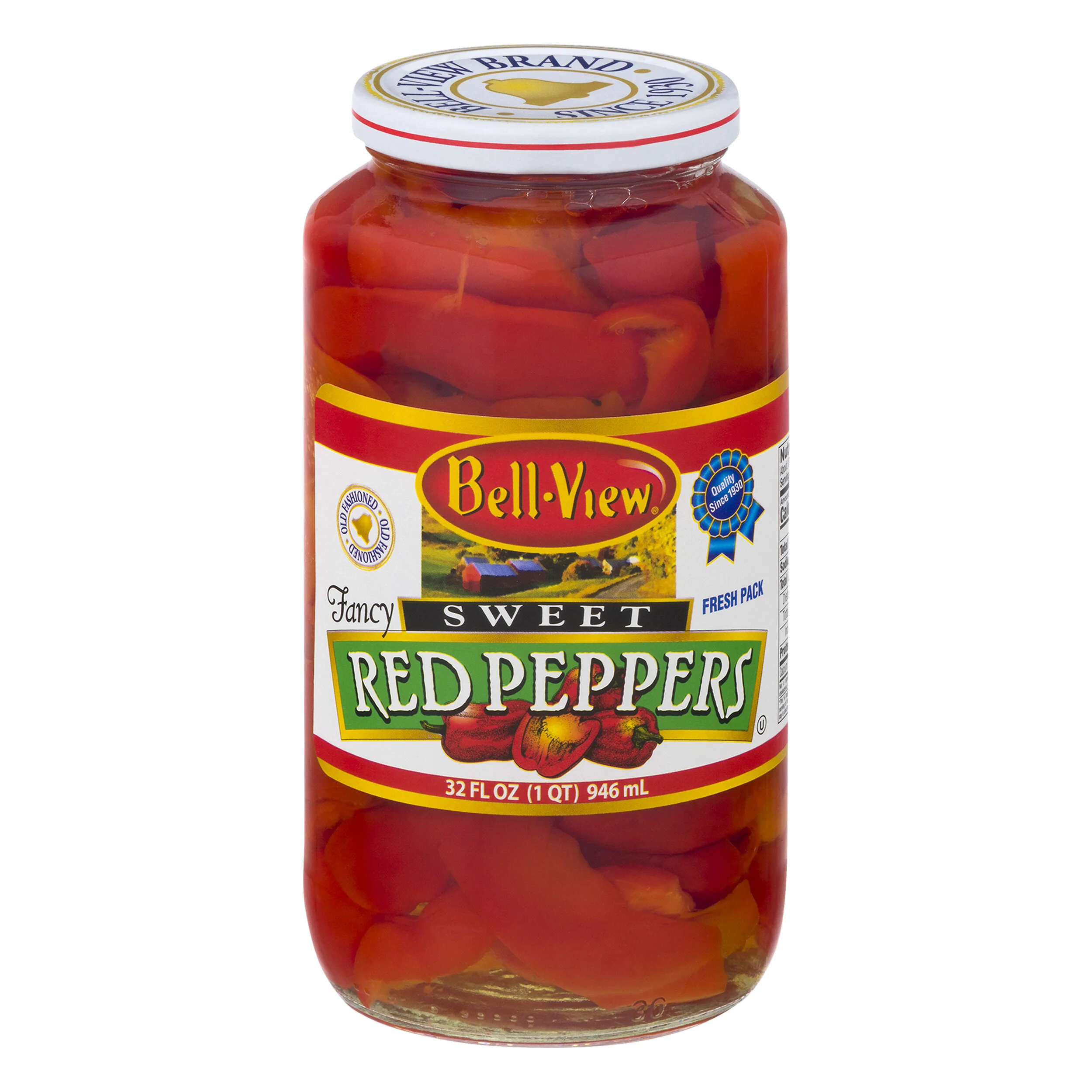 Sweet Red Peppers 6/32oz.