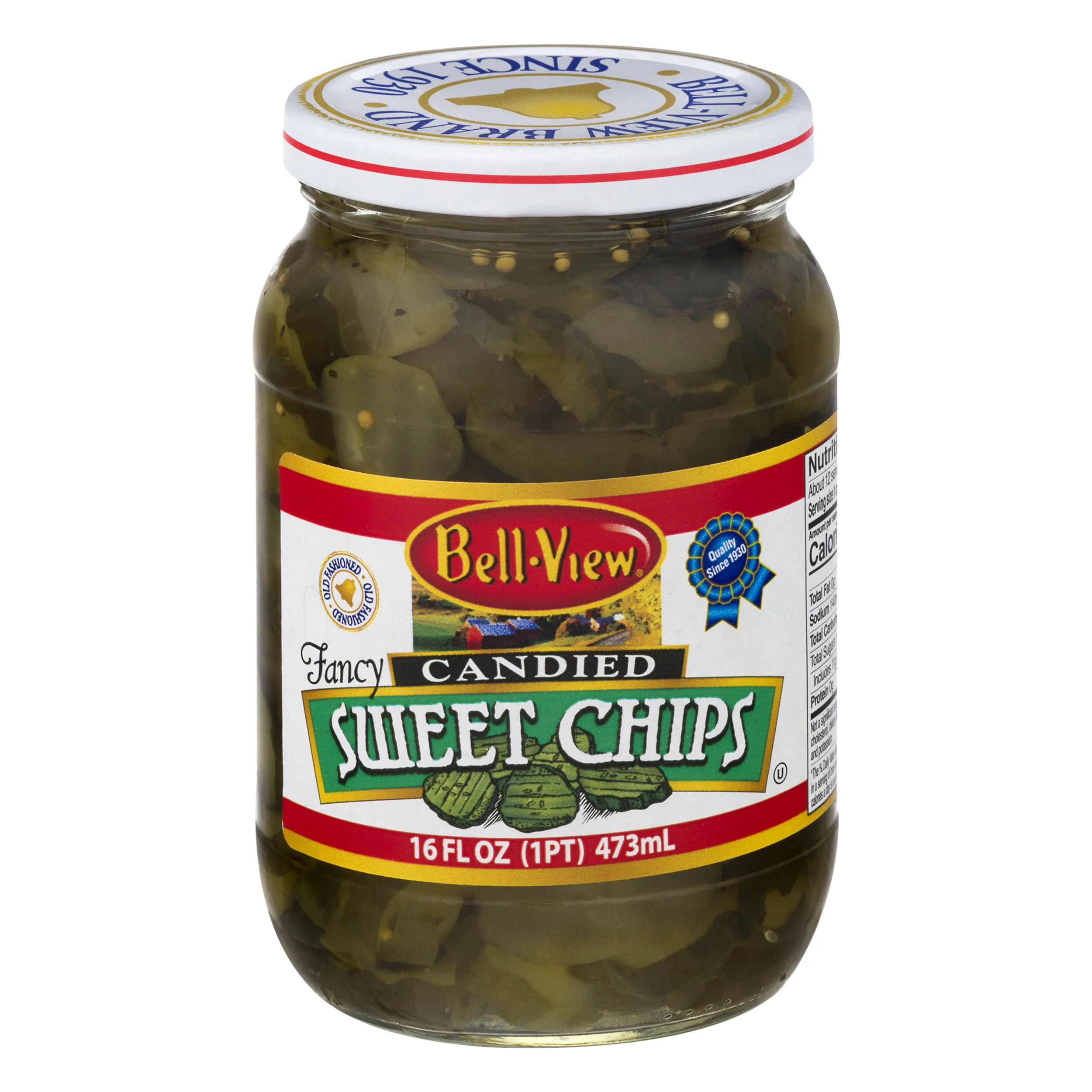 Sweet Pickles 16oz. — BellView Foods