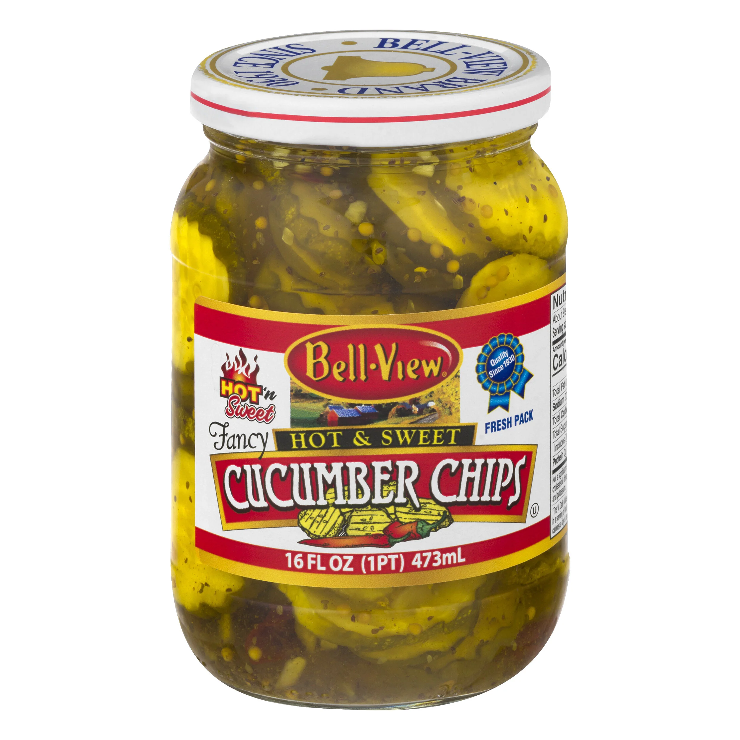 Fresh Pack Hot & Sweet Cucumber Chips 16oz.