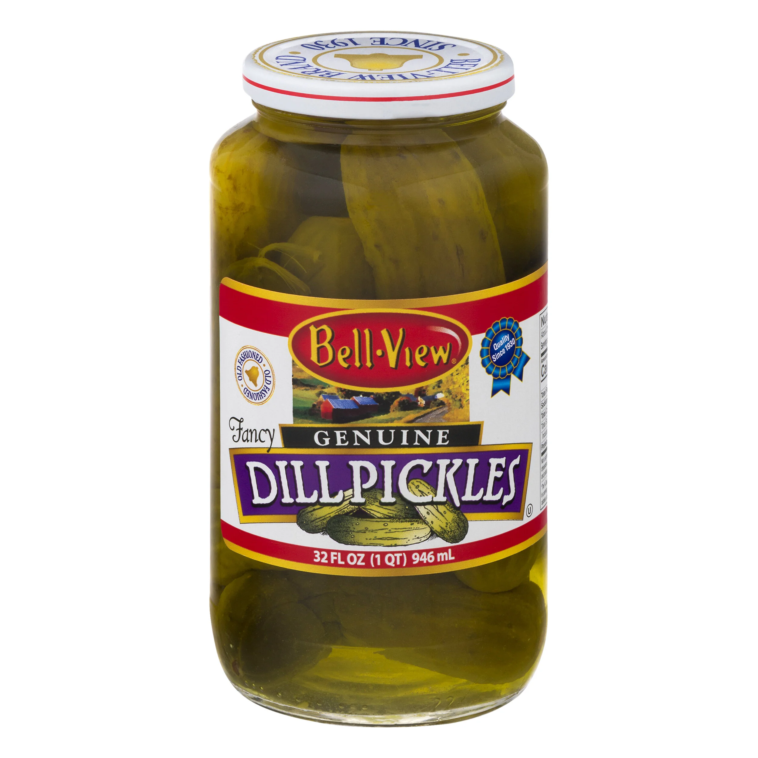Genuine Dill Pickles  6/32oz.