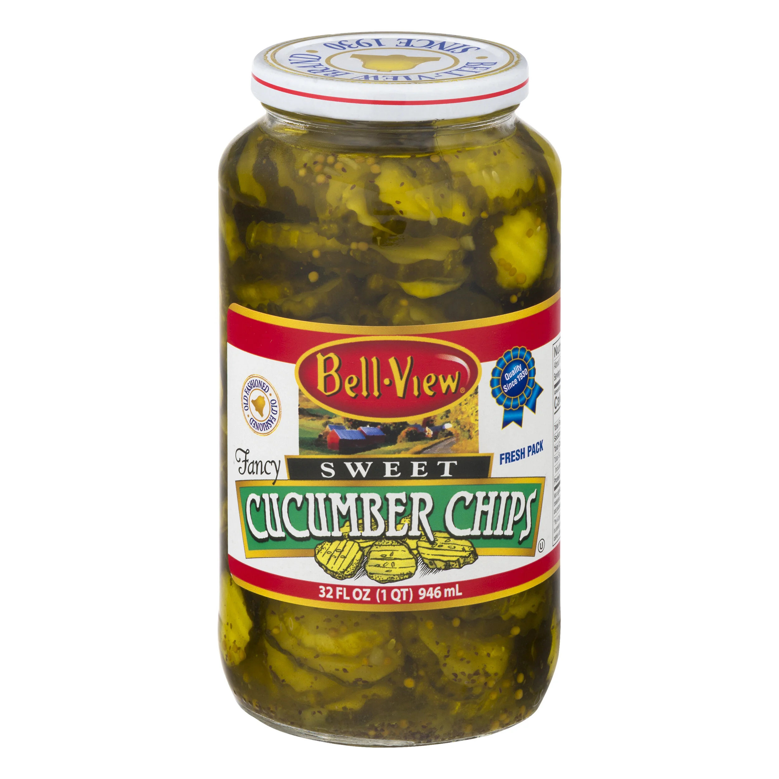 Fresh Pack Sweet Cucumber Chips 6/32oz.