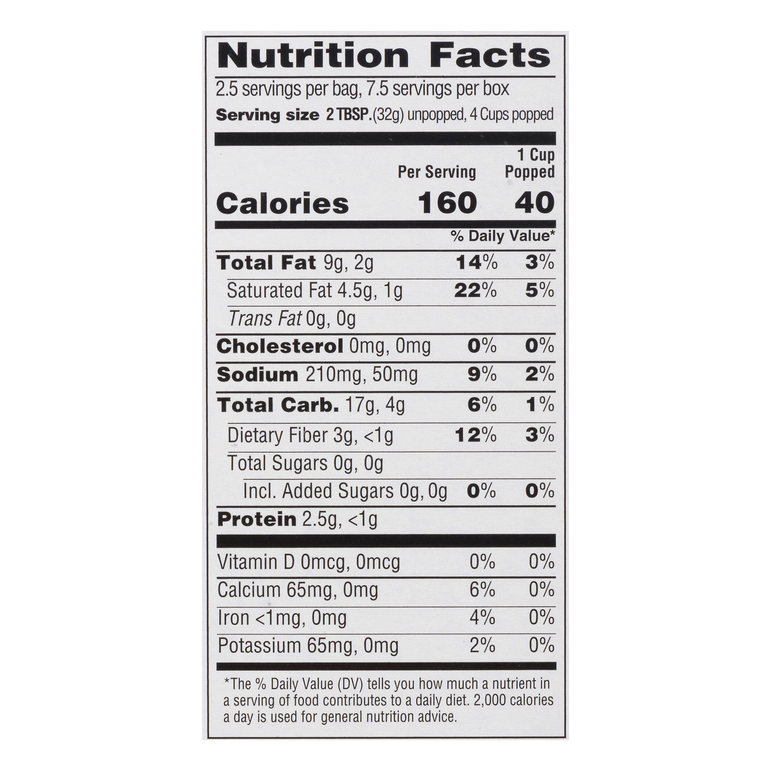 Natural Flavor Popcorn 12 3oz Bell View Foods