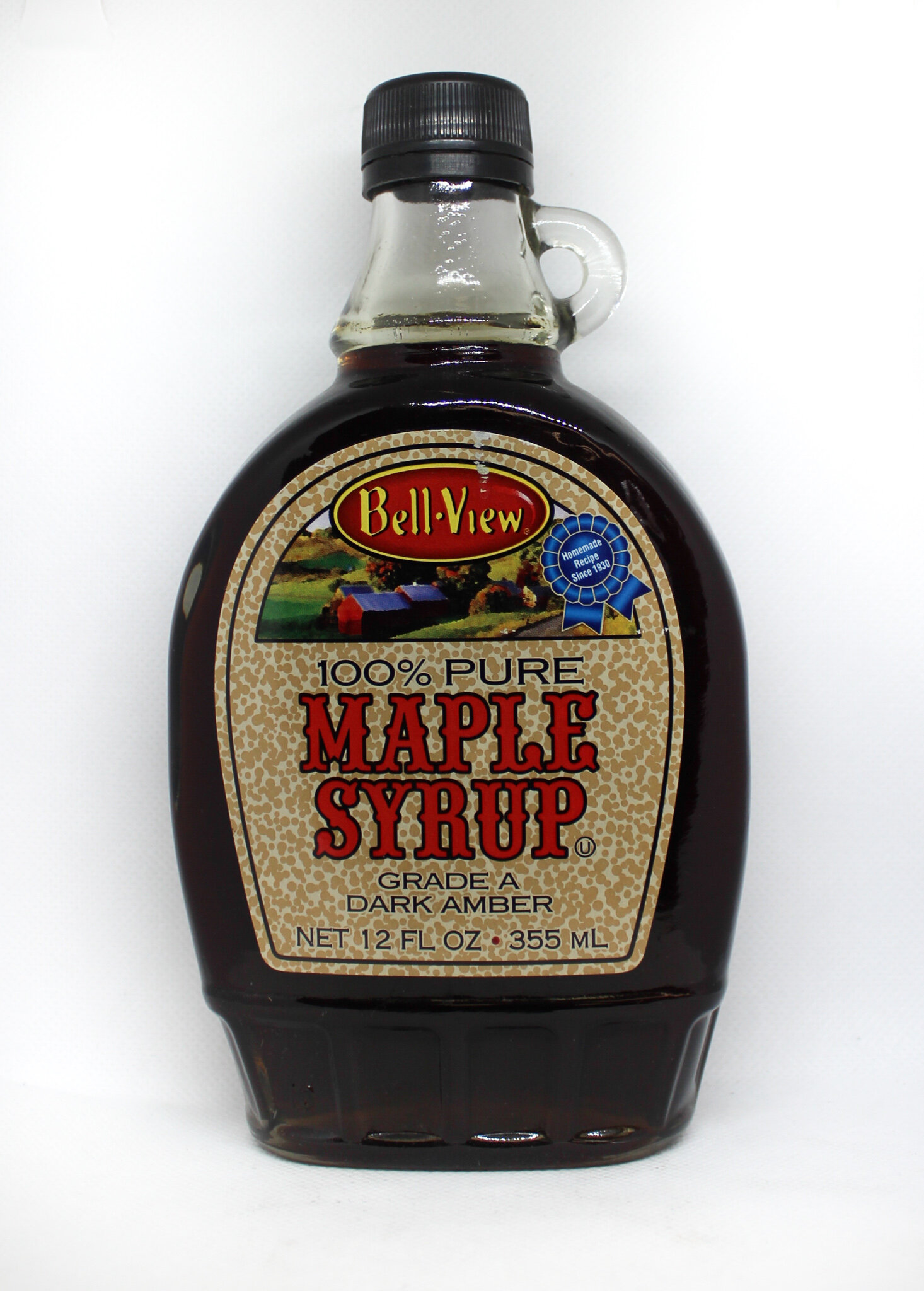 Maple syrup bottle. 