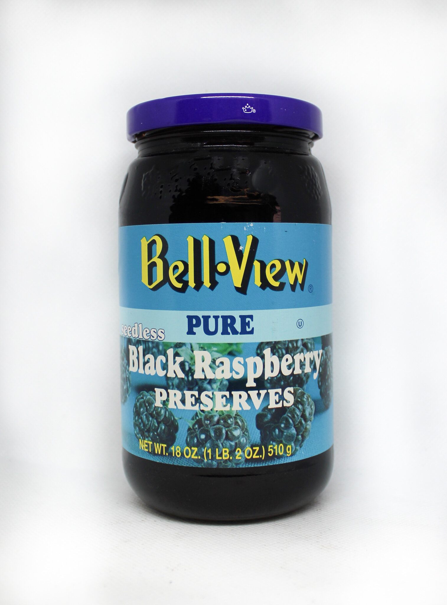 Black Raspberry Preserves jar. 