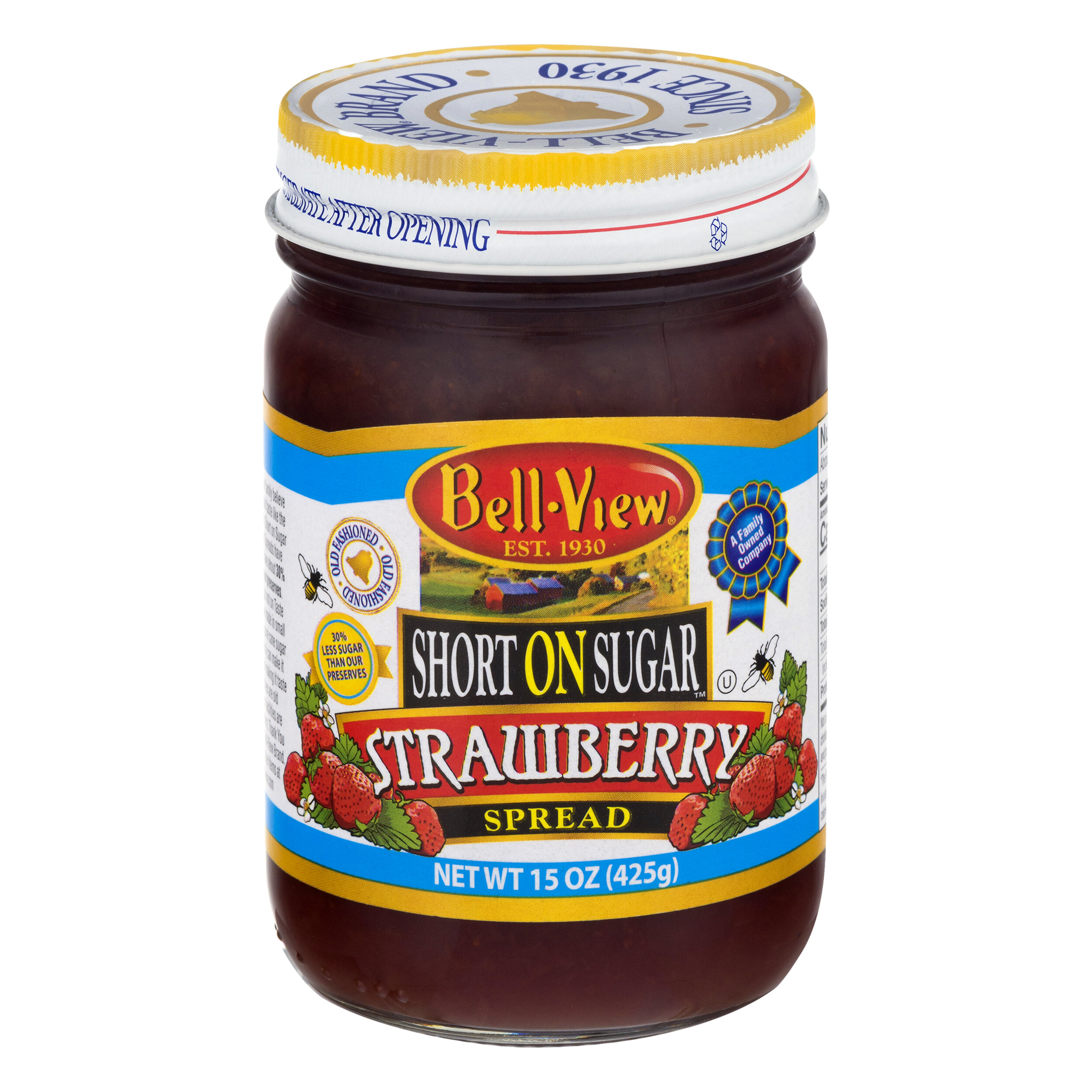 Short on Sugar Strawberry Spread 15oz.