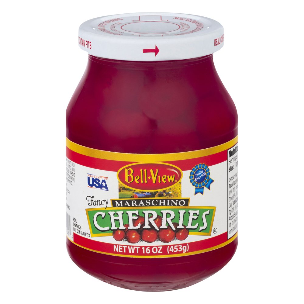 Maraschino Cherries 16oz. — Bell-View Foods