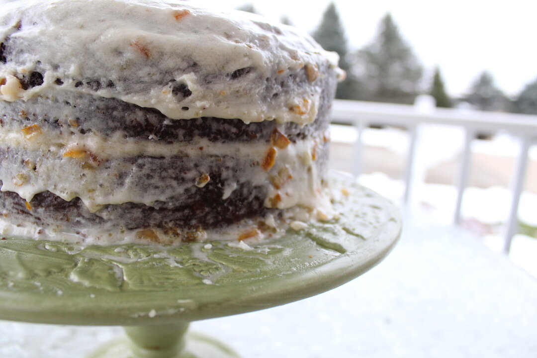 Orange Marmelade Spice Cake