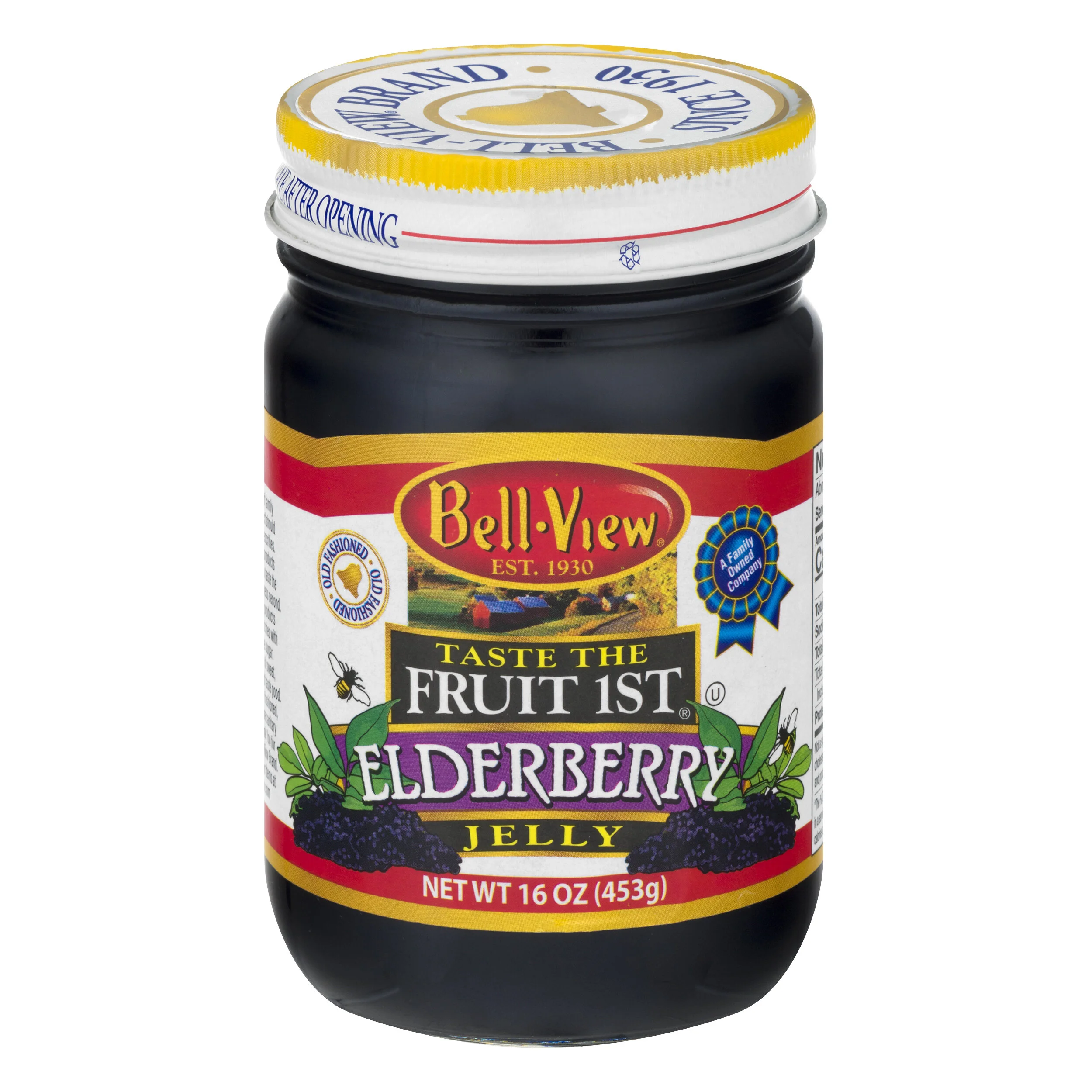 Taste The Fruit 1st Elderberry Jelly 16oz.