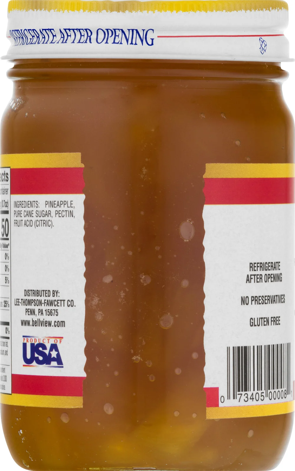 Taste the Fruit 1st Pineapple Preserves — Bell-View Foods