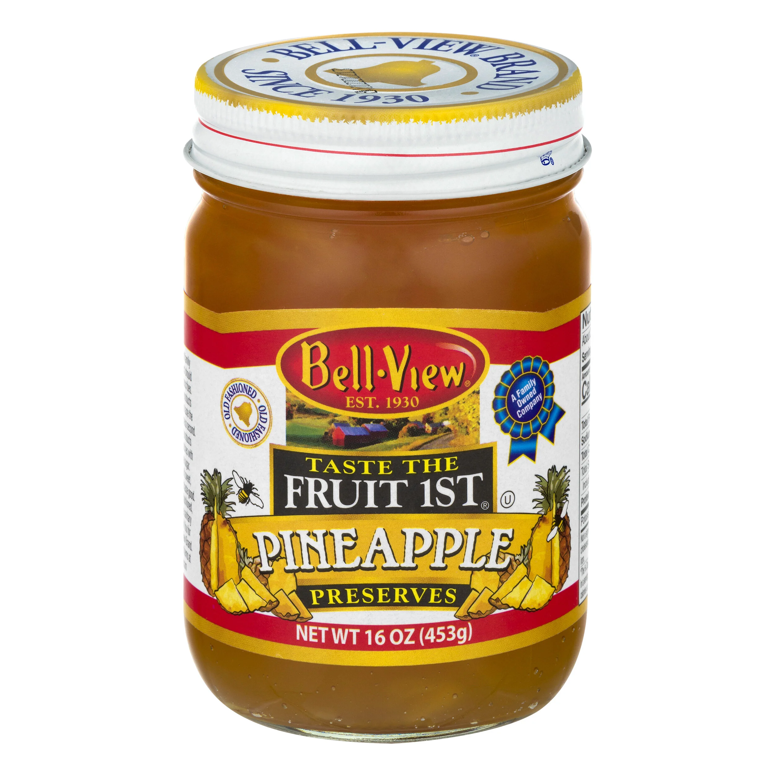 Taste The Fruit 1st Pineapple Preserves 16oz.