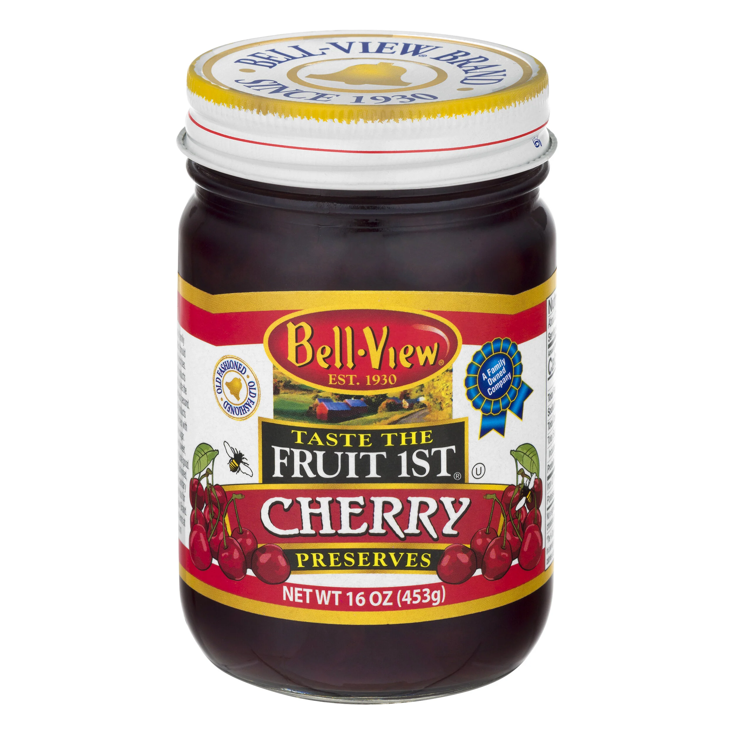 Taste The Fruit 1st Cherry Preserves 16oz.