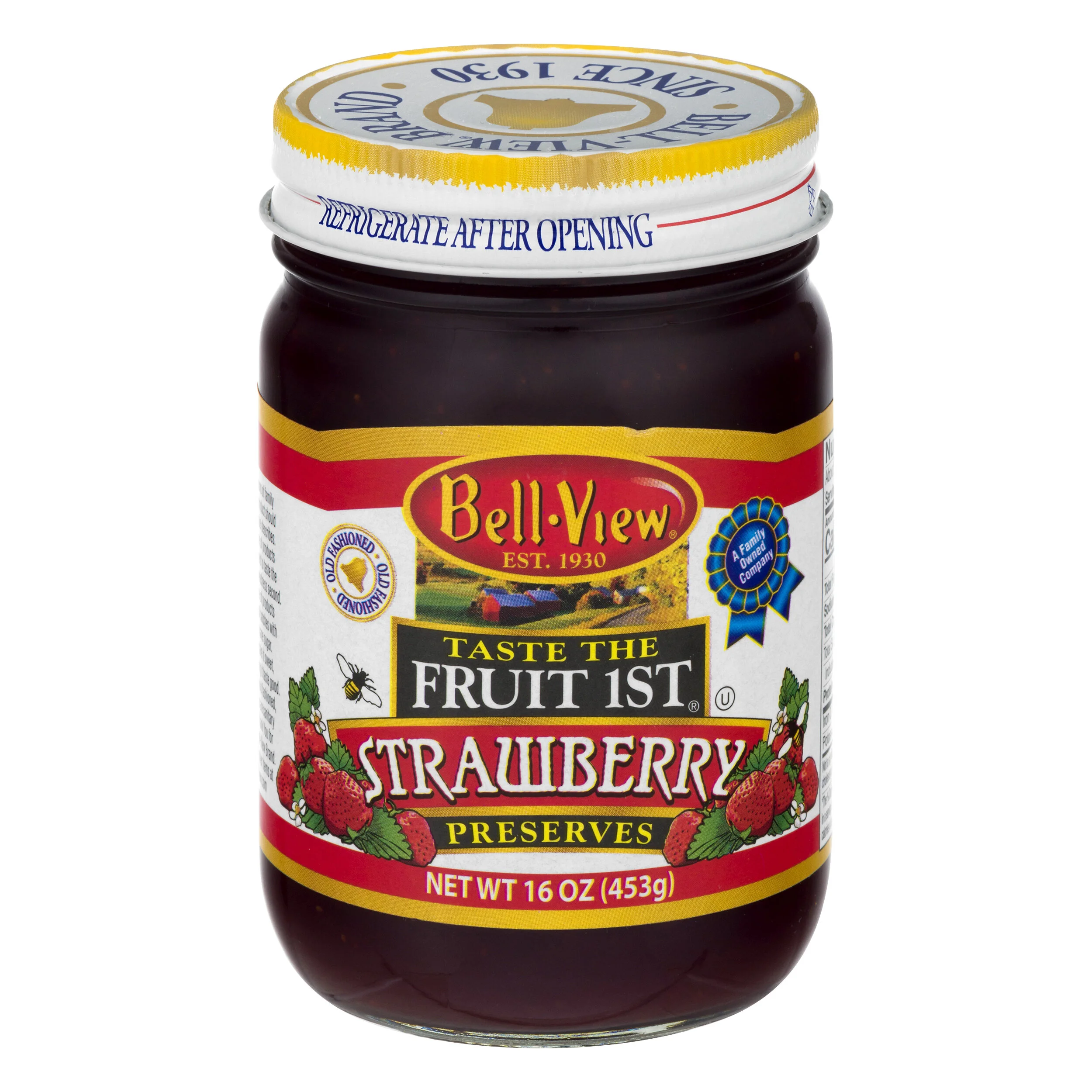 Taste The Fruit 1st Strawberry Preserves 16oz.