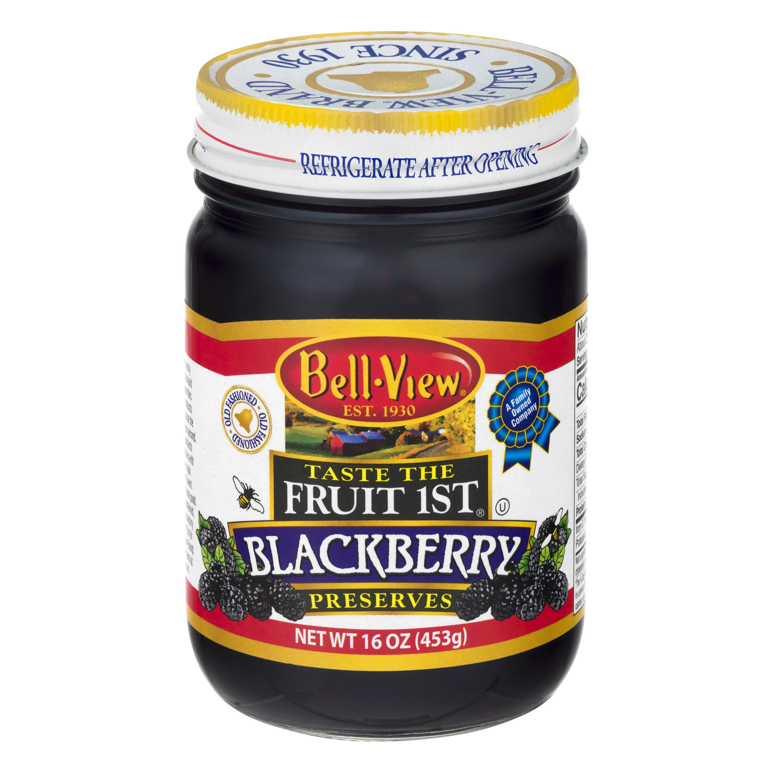Taste The Fruit 1st Blackberry Preserves 16oz.