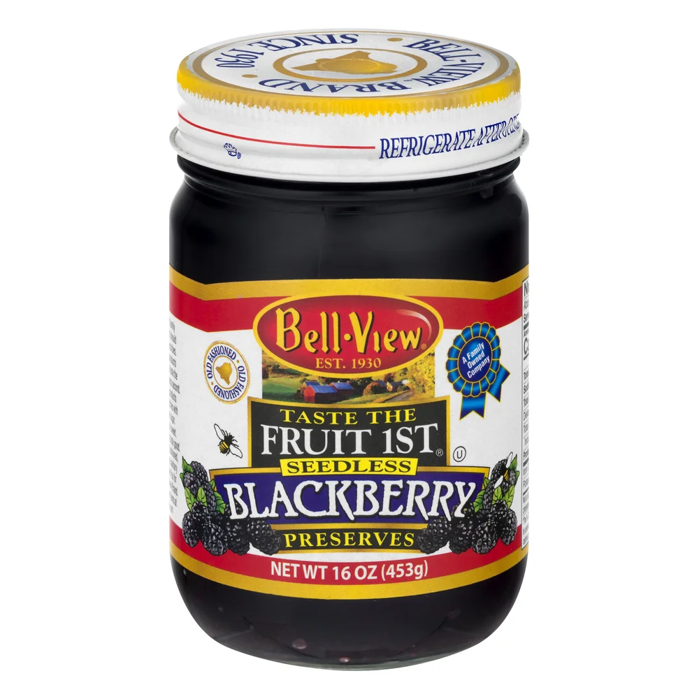 Taste the Fruit 1st Seedless Blackberry Preserves — Bell-View Foods