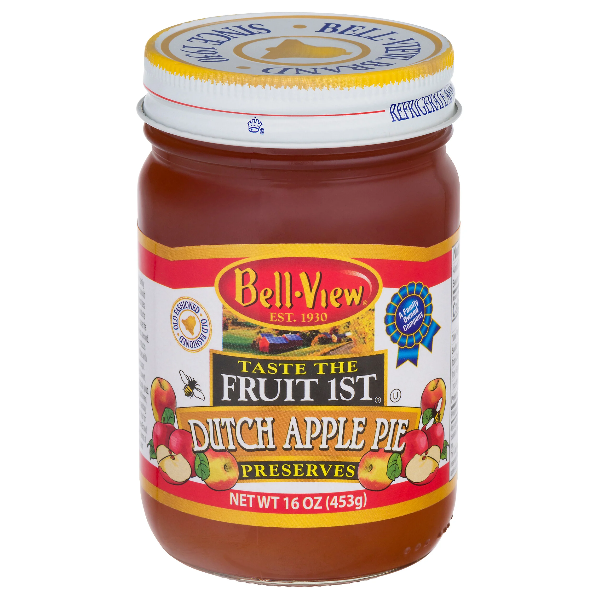 Taste The Fruit 1st Dutch Apple Pie Preserves 16oz.