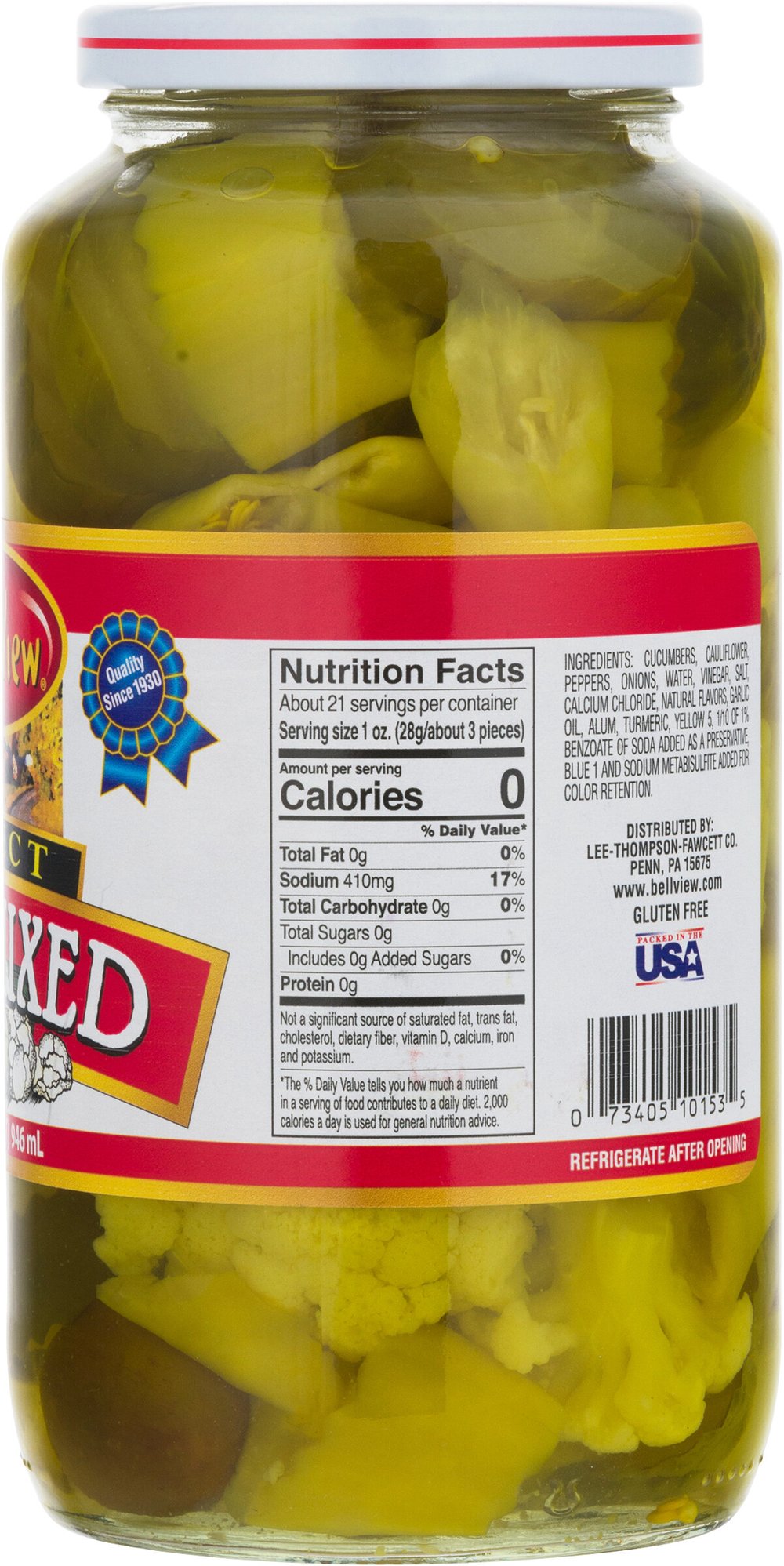 Hot Mixed 6/32oz. — Bell-View Foods