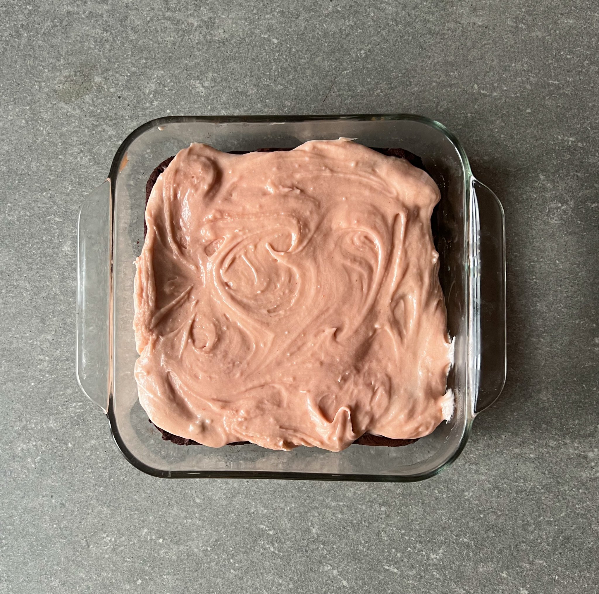 Chocolate Covered Strawberry Brownies