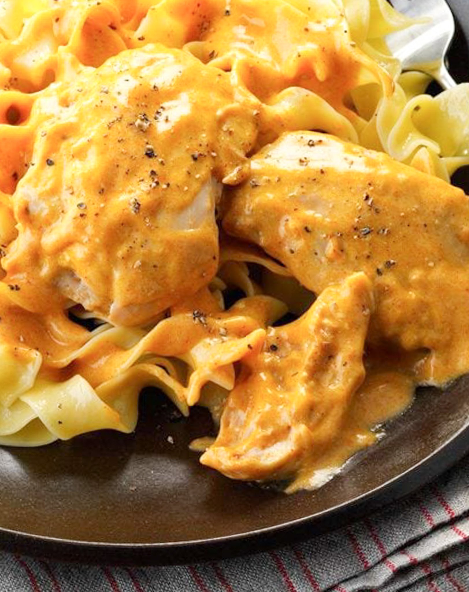 Creamy Chicken &amp; Noodles