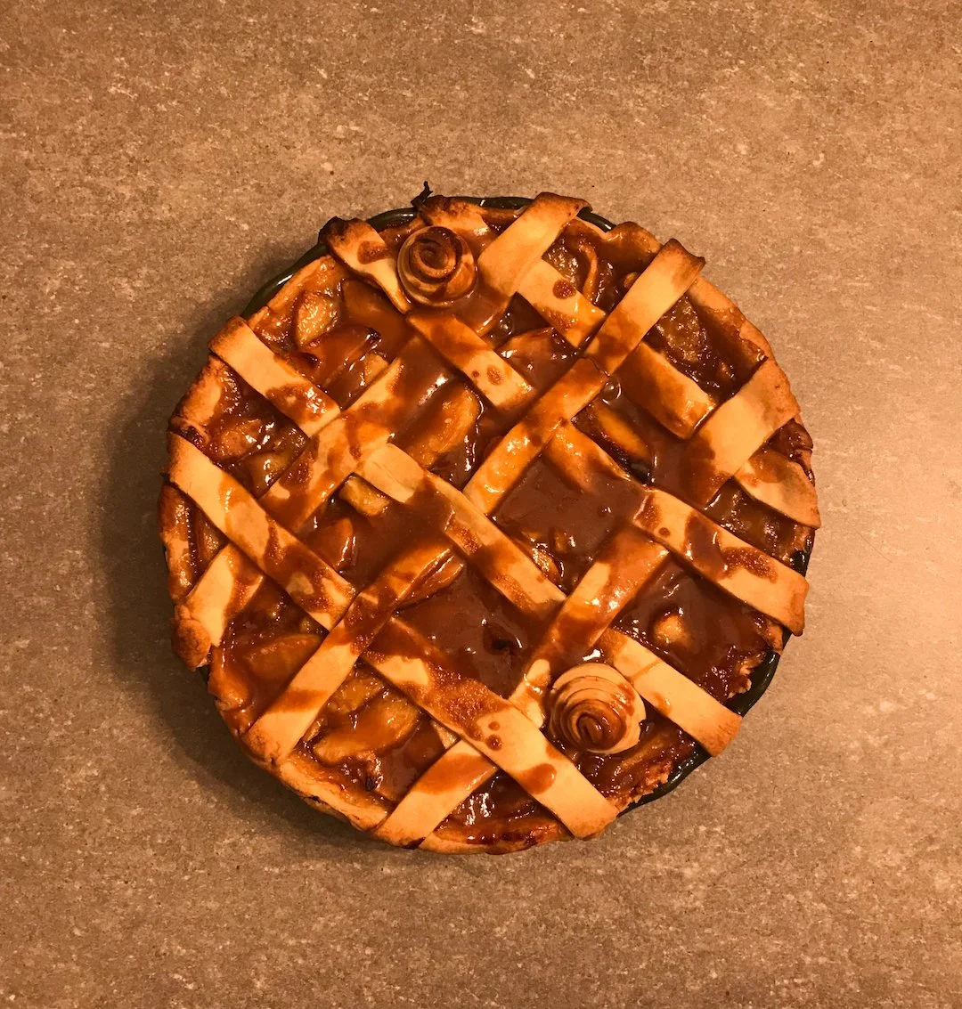 Carmel Apple Pie