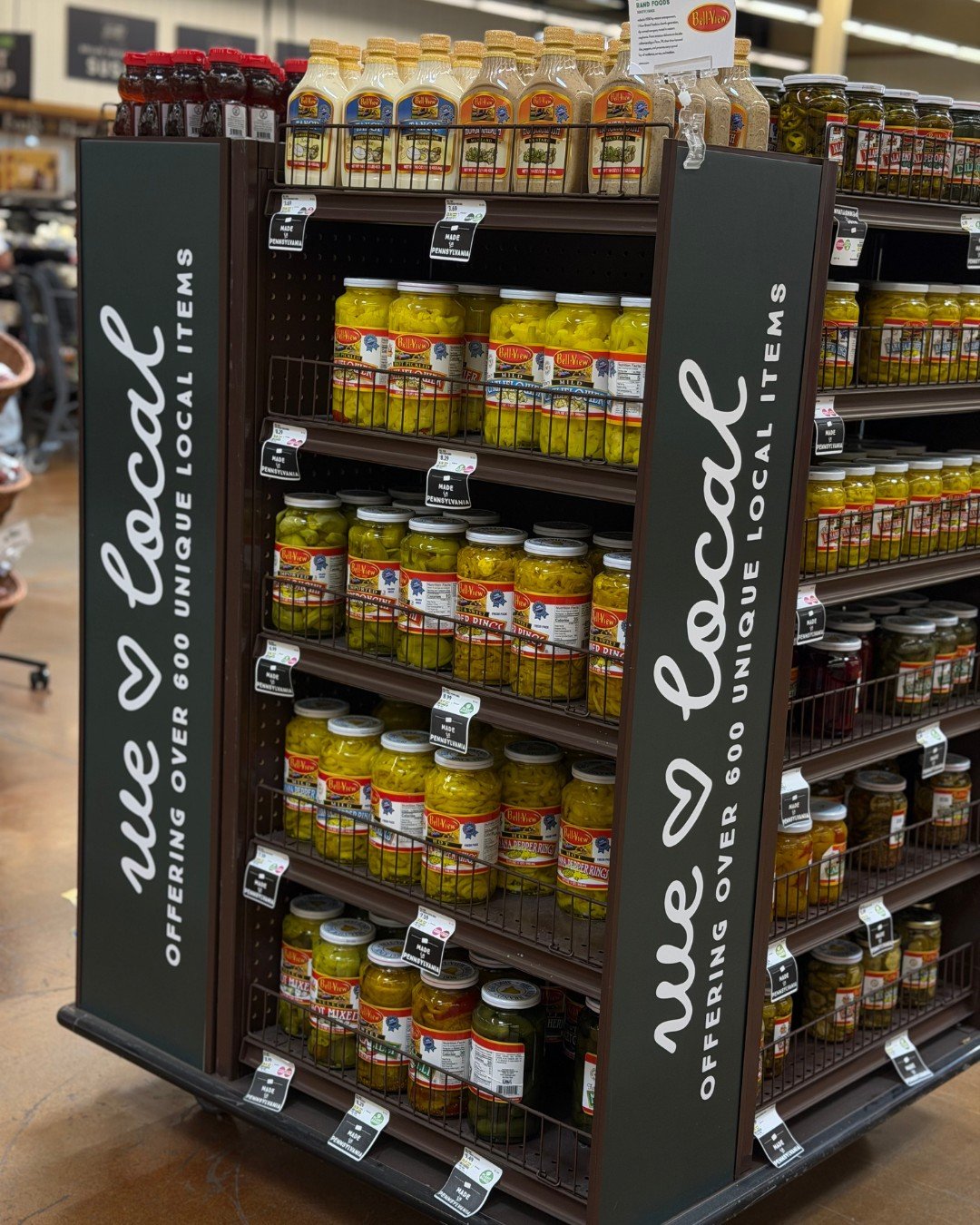 Nothing makes us happier than seeing Bell-View on the shelves at local grocery stores! 🔥

Spot us on your next grocery run? Snap a pic and send it our way! We love seeing where Bell-View pops up around town. 🥒📸

#since1930 #Bellviewfoods #pittsbur