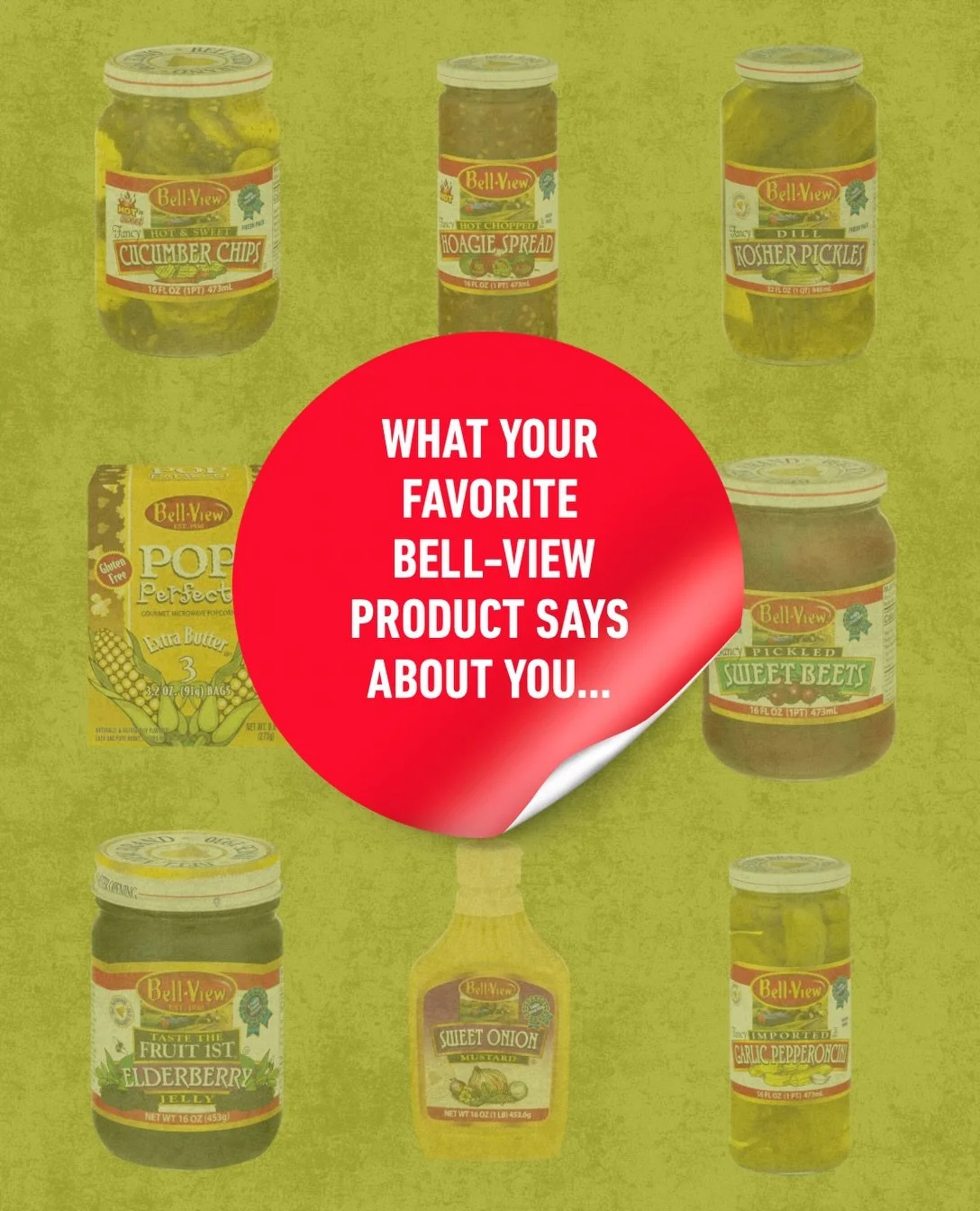 We can tell a lot about you by what&rsquo;s in your pantry. 👀

What does your favorite Bell-View product say about you. Swipe through to find out, then tell us if we got it right. 

#bellviewfoods #since1930 #pittsburghpa
