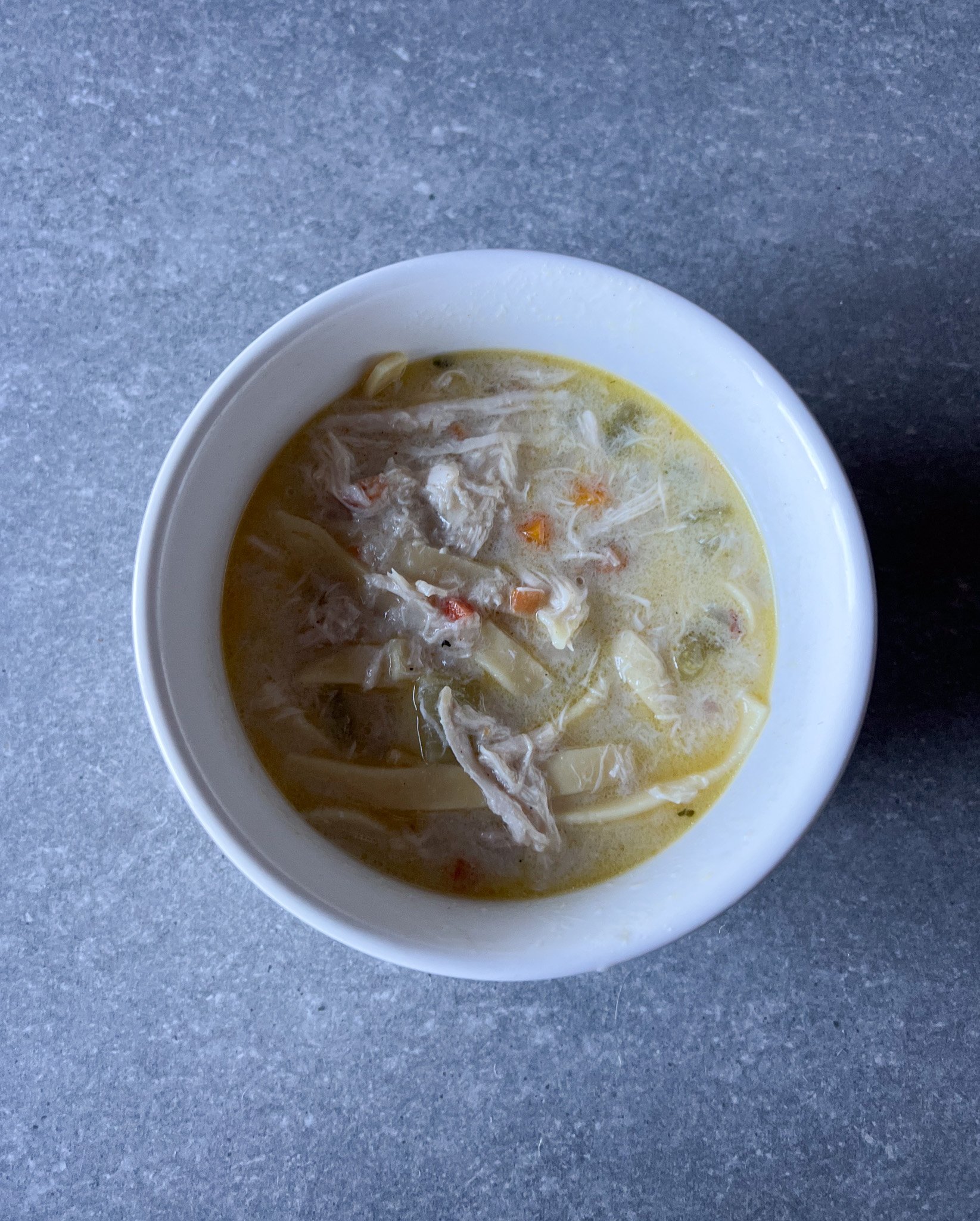 Creamy Chicken Noodle Soup