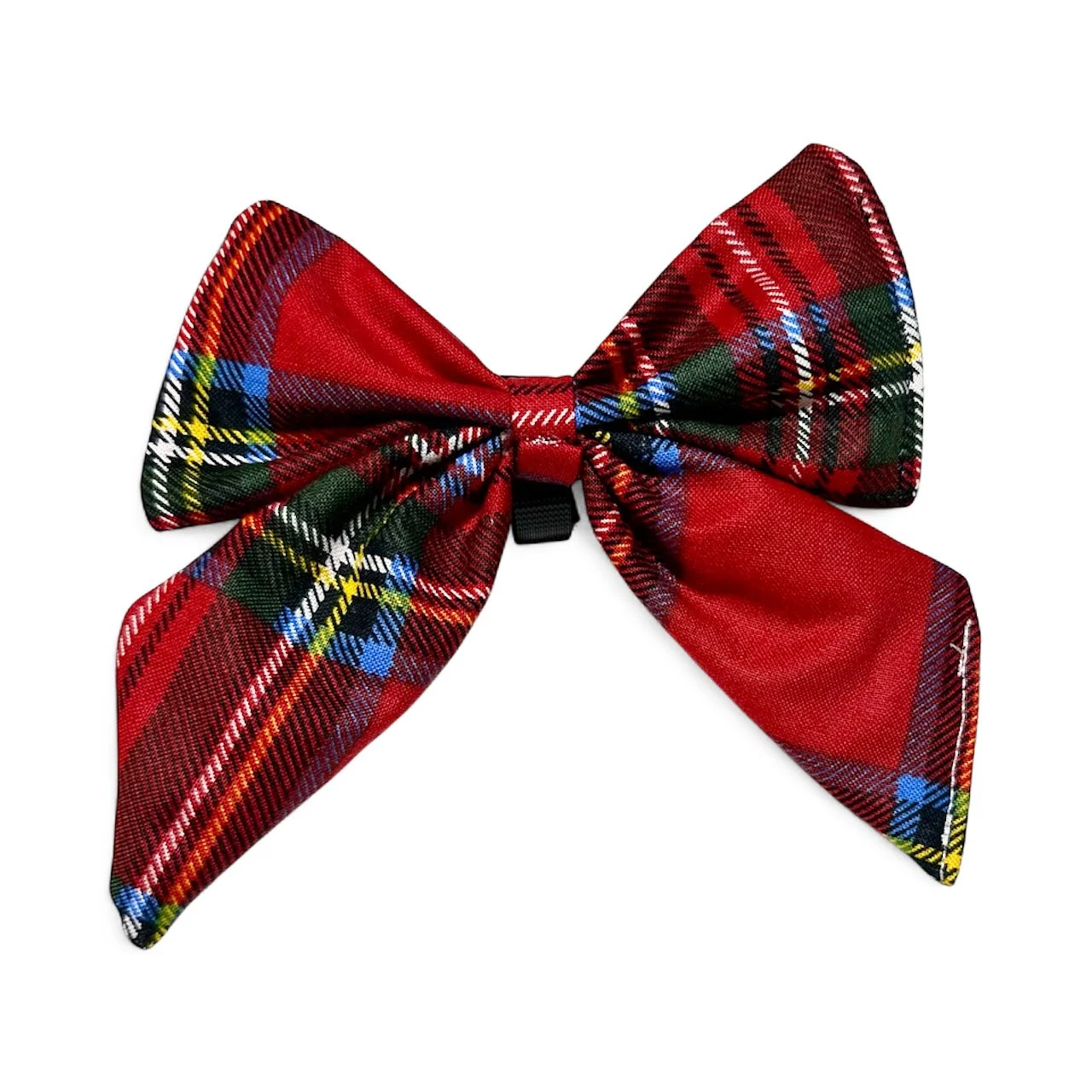 Lady bow tie red plaid