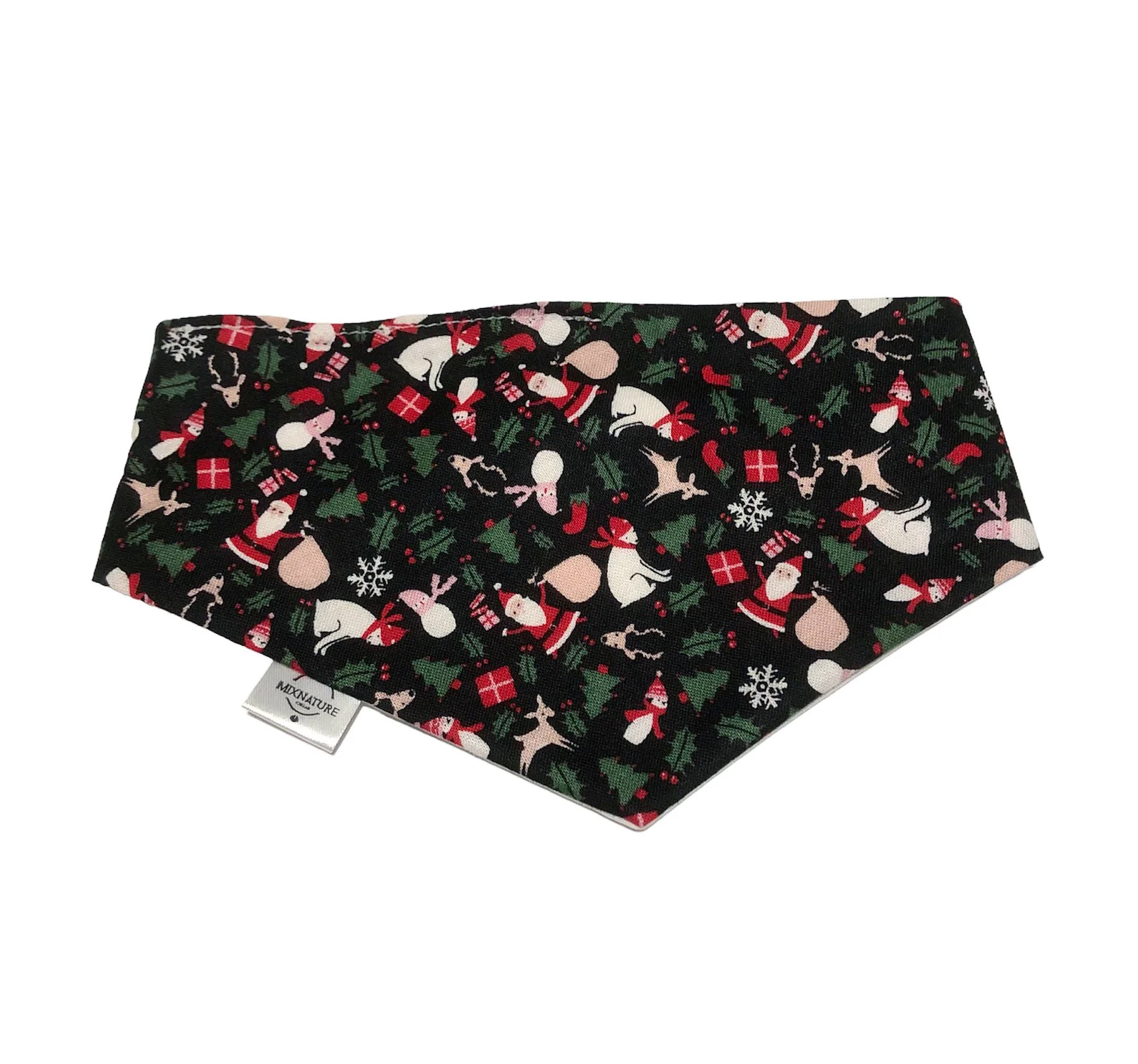 Black Christmas bandana
