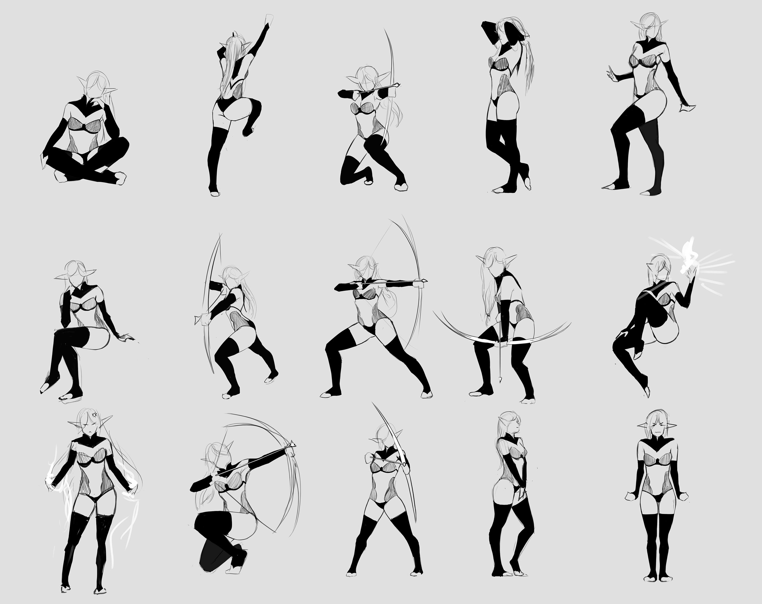 So yayyy! Action/Fight poses! I am trying to practice with action poses, as  well as drawing Soul as a scythe … | Anime poses reference, Drawing poses,  Art reference