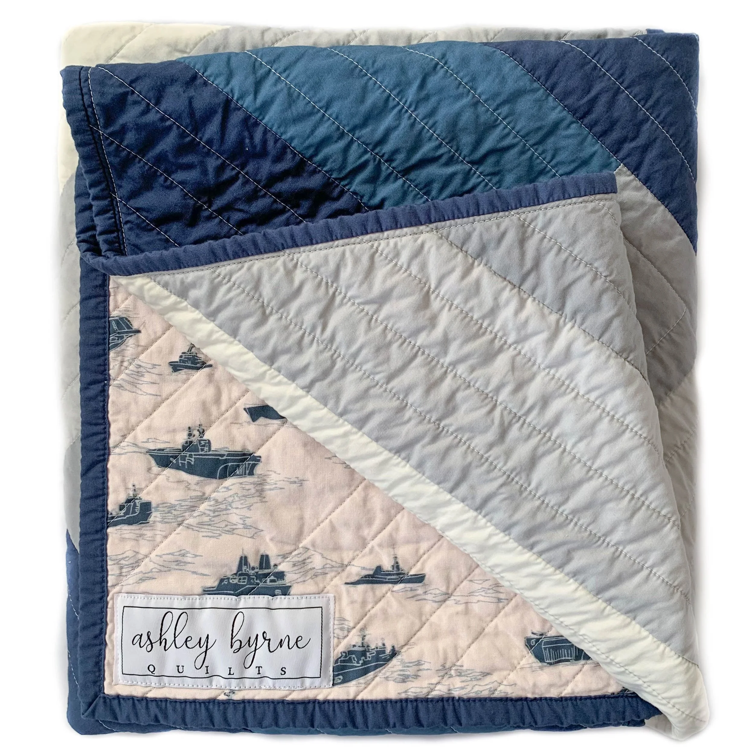 Navy Quilts — Ashley Byrne Quilts