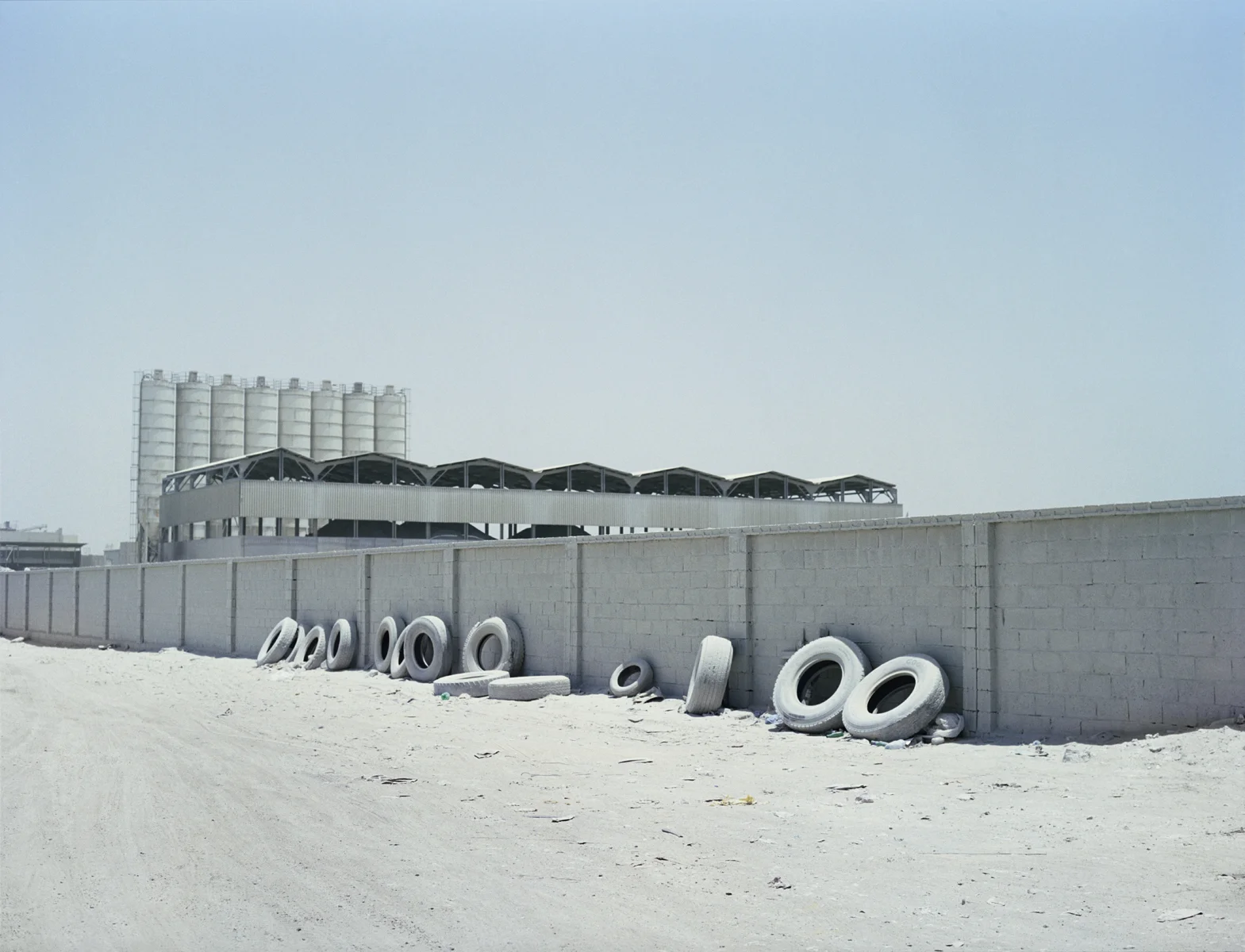 Tyres, Industrial Estate, Qatar, 2014 C-type, Edition of 5 + 2 AP