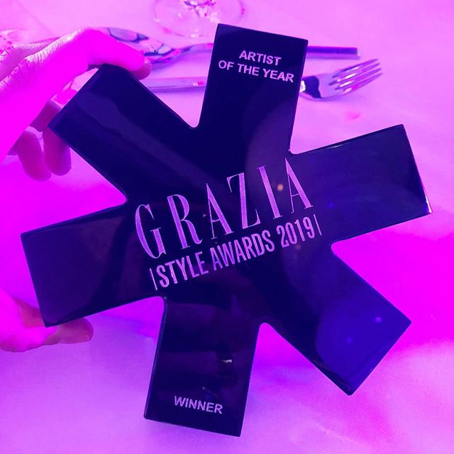 Deeply honoured to receive the Editors Choice, Artist of the Year Award 2019.
Eternally grateful to all the support and encouragement from the wonderful @bianca.brigitte.bonomi and the amazing @graziaqatar team! 
Special thanks to all my friends and 