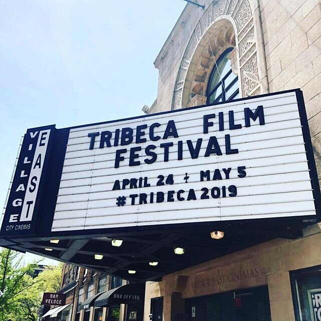 Great to experience @tribeca this year! Big thank you to @dohafilm development team #greatstoriesaretimeless 🤘🏽🎥🎞