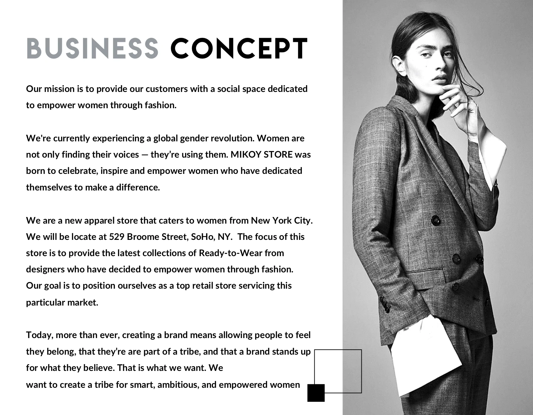 Business Concept