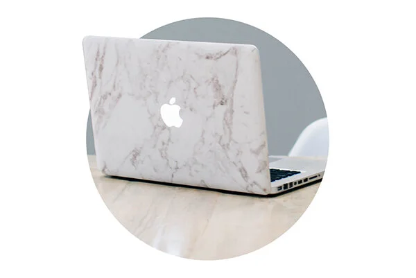 Adorn Studio Services | Mac Computer and WorkSpace