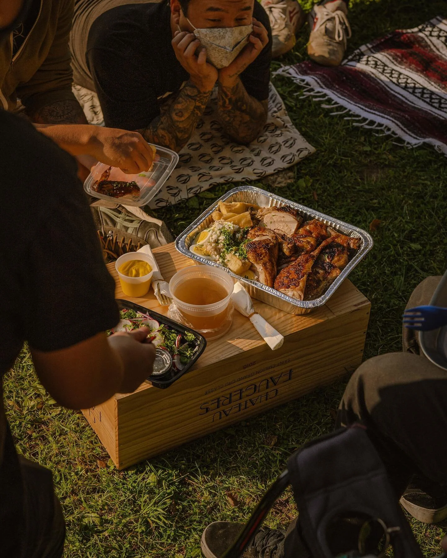 It has been a pleasure hosting this meal with @m.i.c.h.o.z , this will be the last weekend for pollo a la brasa so make sure to savor the flavor and order. Their aji &ldquo;everything&rdquo; sauce will live on and be available for purchase at the caf