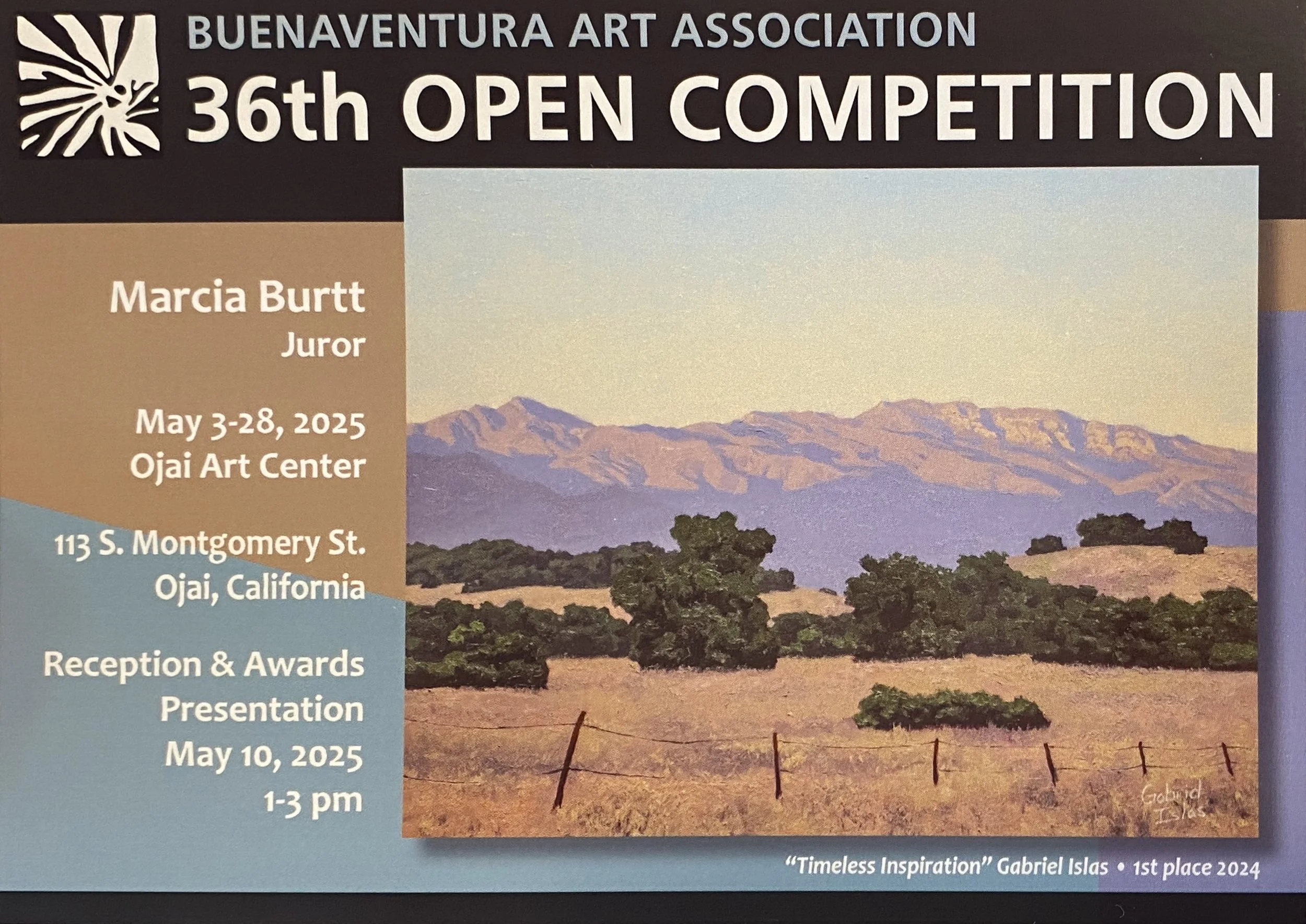 Marcia Burtt will be the juror for Buenaventura Art Association Open Competition