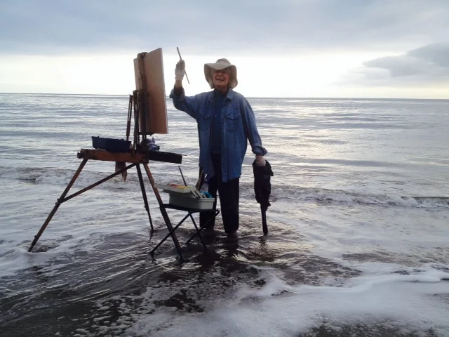 "Why I paint with acrylic en plein air" on OutdoorPainter.com